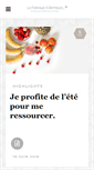 Mobile Screenshot of lafabriqueabonheurs.com