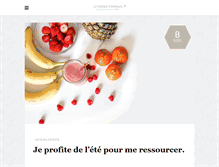 Tablet Screenshot of lafabriqueabonheurs.com